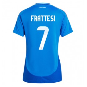 Italien Davide Frattesi #7 Heimtrikot EM 2024 Kurzarm